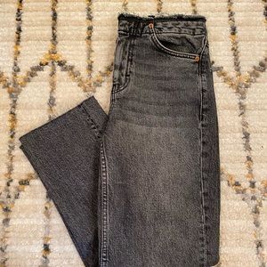 Straight leg jeans black